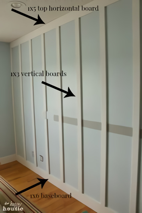 Types of Wood Wall Paneling - Board and Batten
