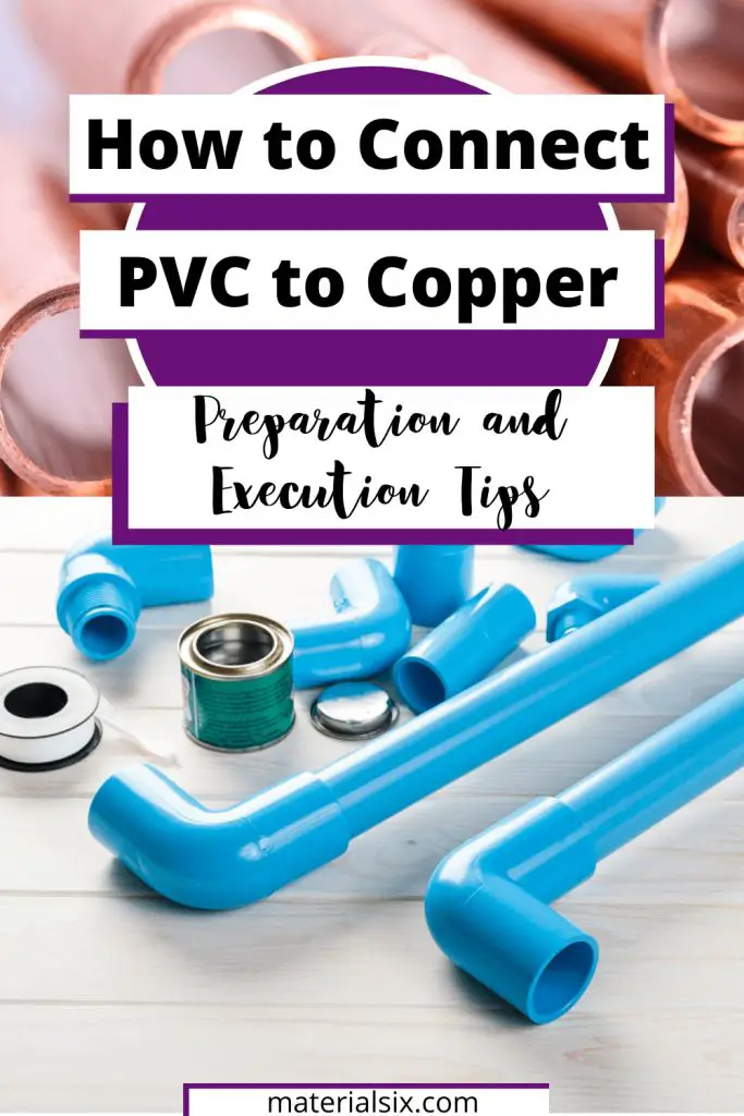 How to Connect PVC to Copper