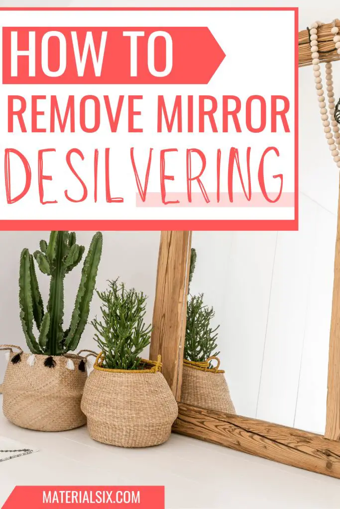 How to Repair Mirror Desilvering