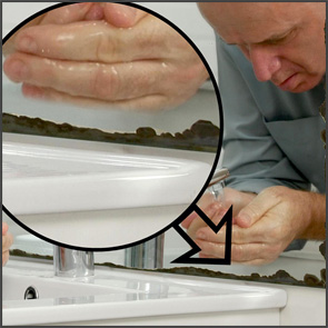 How to Repair Mirror Desilvering