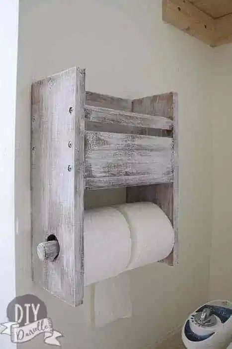 DIY Toilet Paper Holder