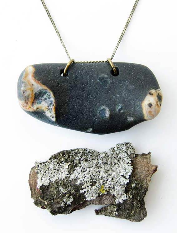 Rock Necklace - dremel craft ideas