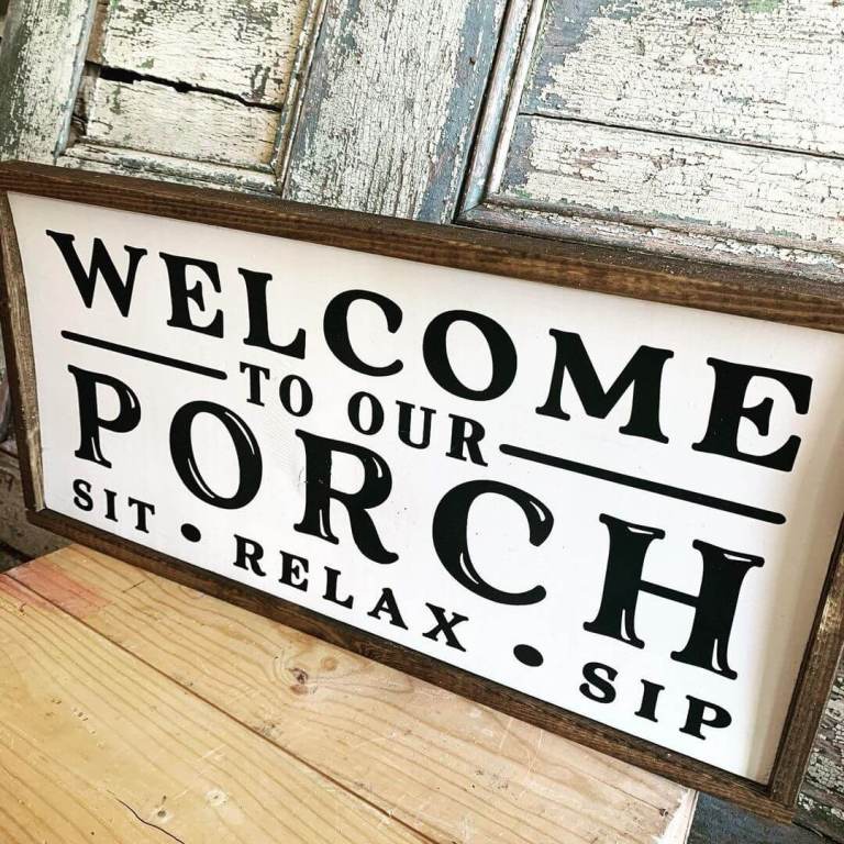  Inviting Welcome Sign