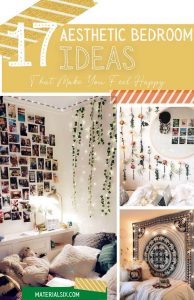 17 Aesthetic Bedroom Decor Ideas for A Perfect Look - MaterialSix