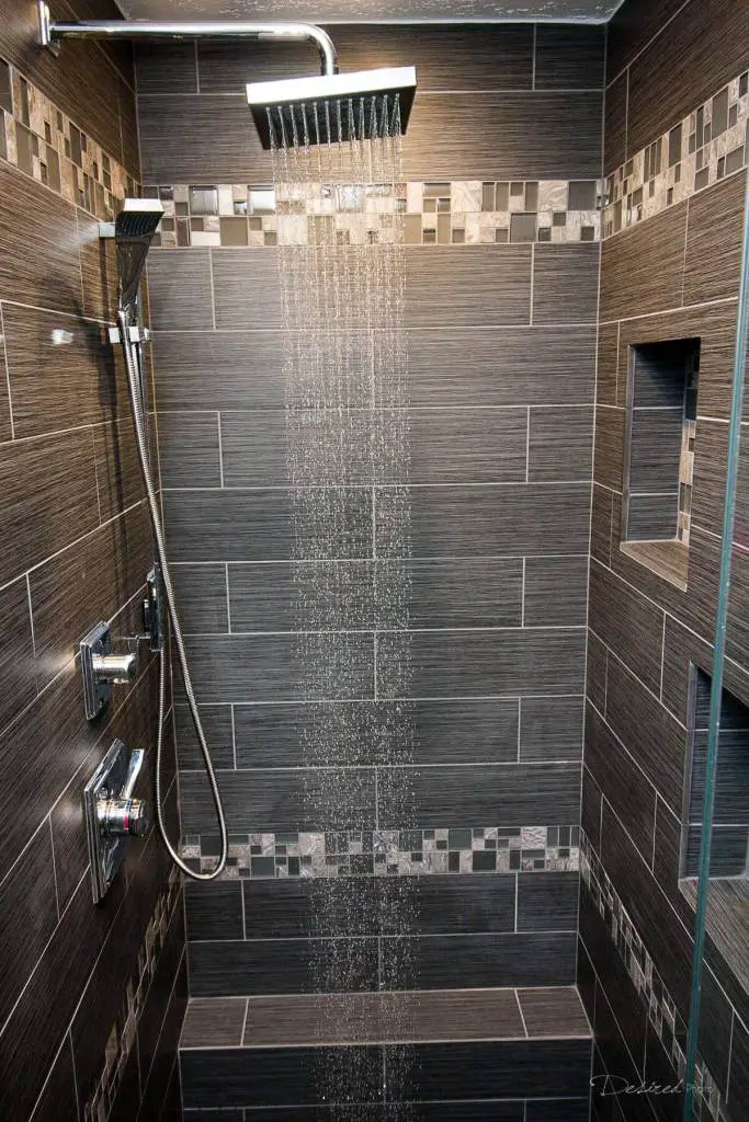 Palmer Dark Grey Tiles - Shower tile ideas