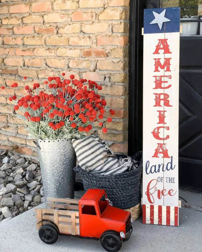 Standing Porch Sign for Memorial Day