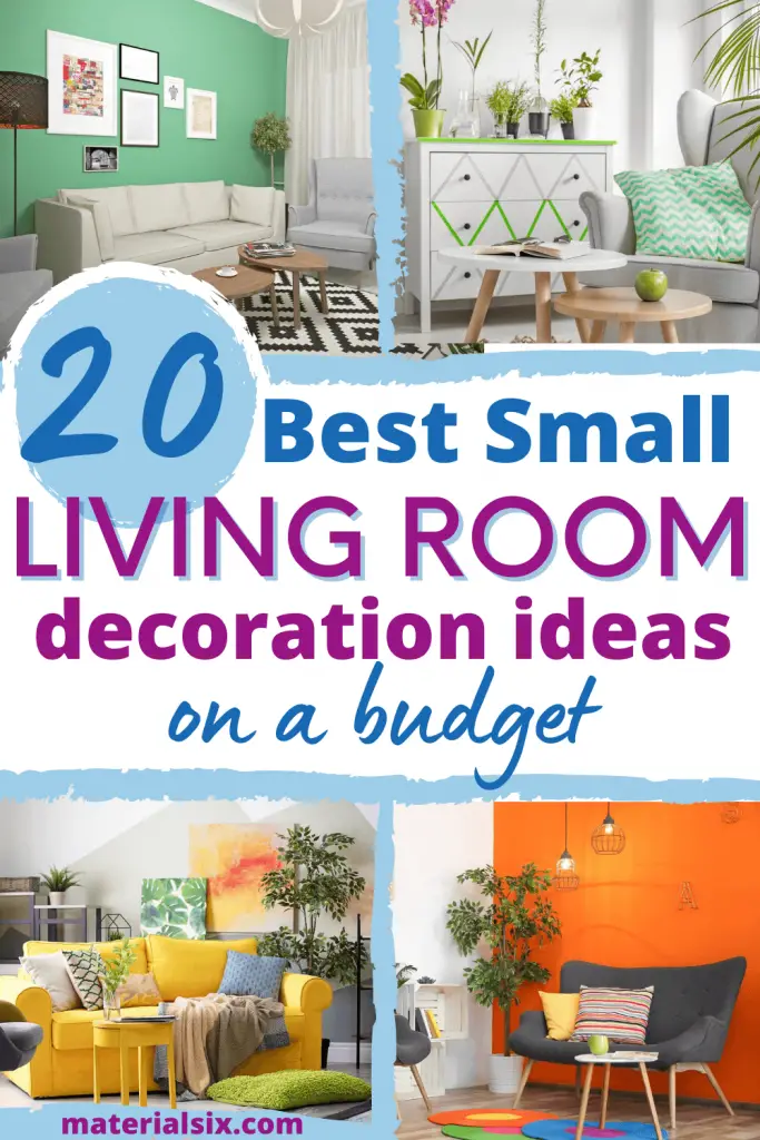 20 Best Small Living Room Decor Ideas On A Budget (with Photos)