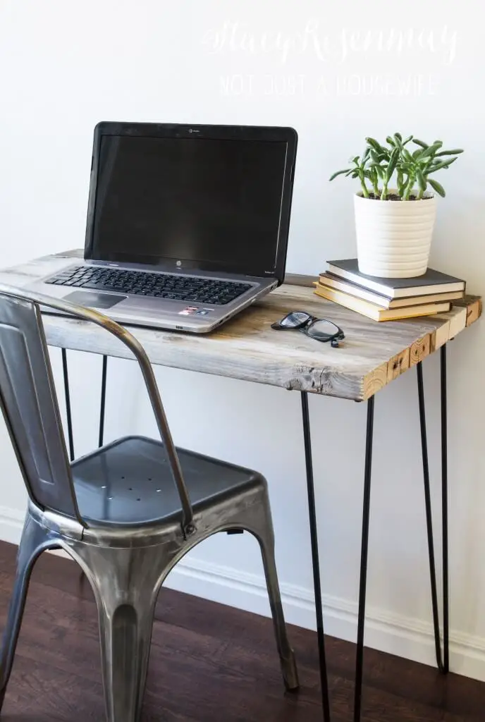 Reclaimed Wood Working Desk