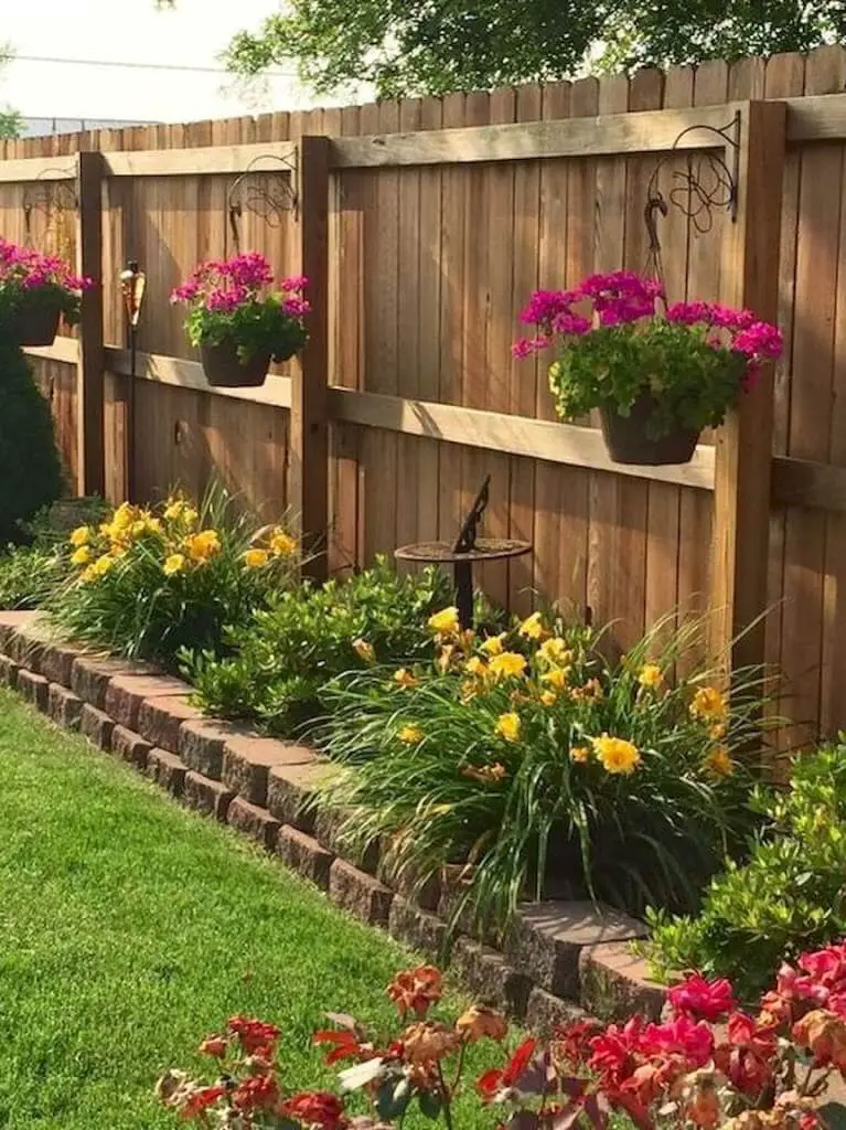 Hanging Flowery Pots