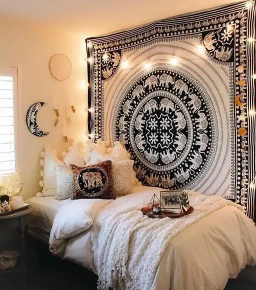 Boho Tapestry - aesthetic bedroom ideas