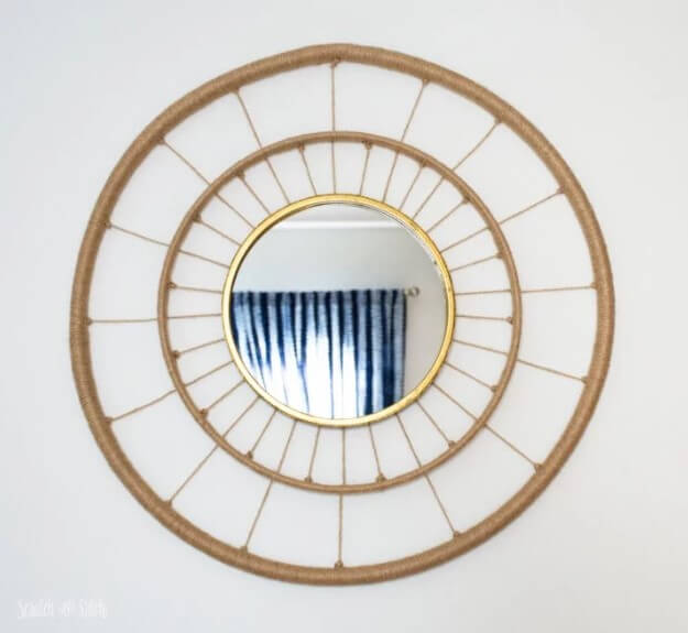 DIY Sunburst Mirror