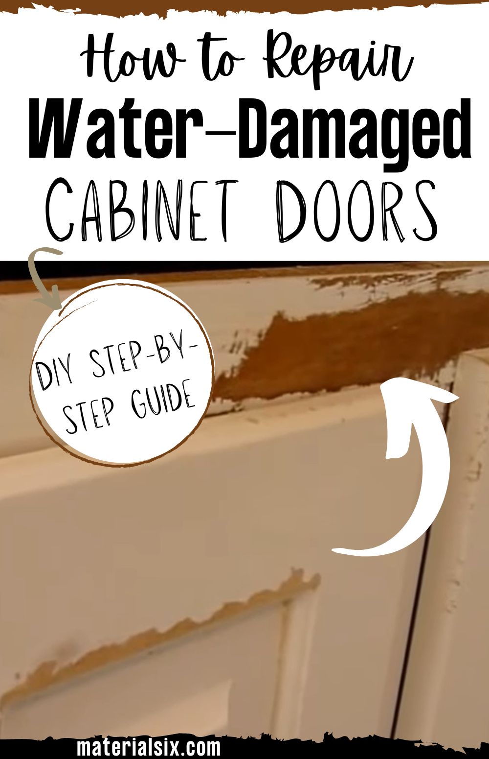How to Repair Water Damaged Cabinet Doors (9 Easy Steps)