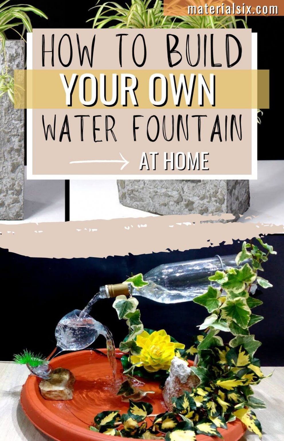 22 Amazing DIY Indoor Water Fountains for Your Home