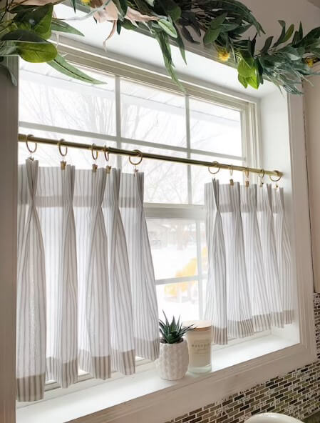 Standar curtain panel sizes - tier curtains