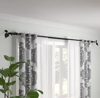 Standard Size Of A Curtain Rod