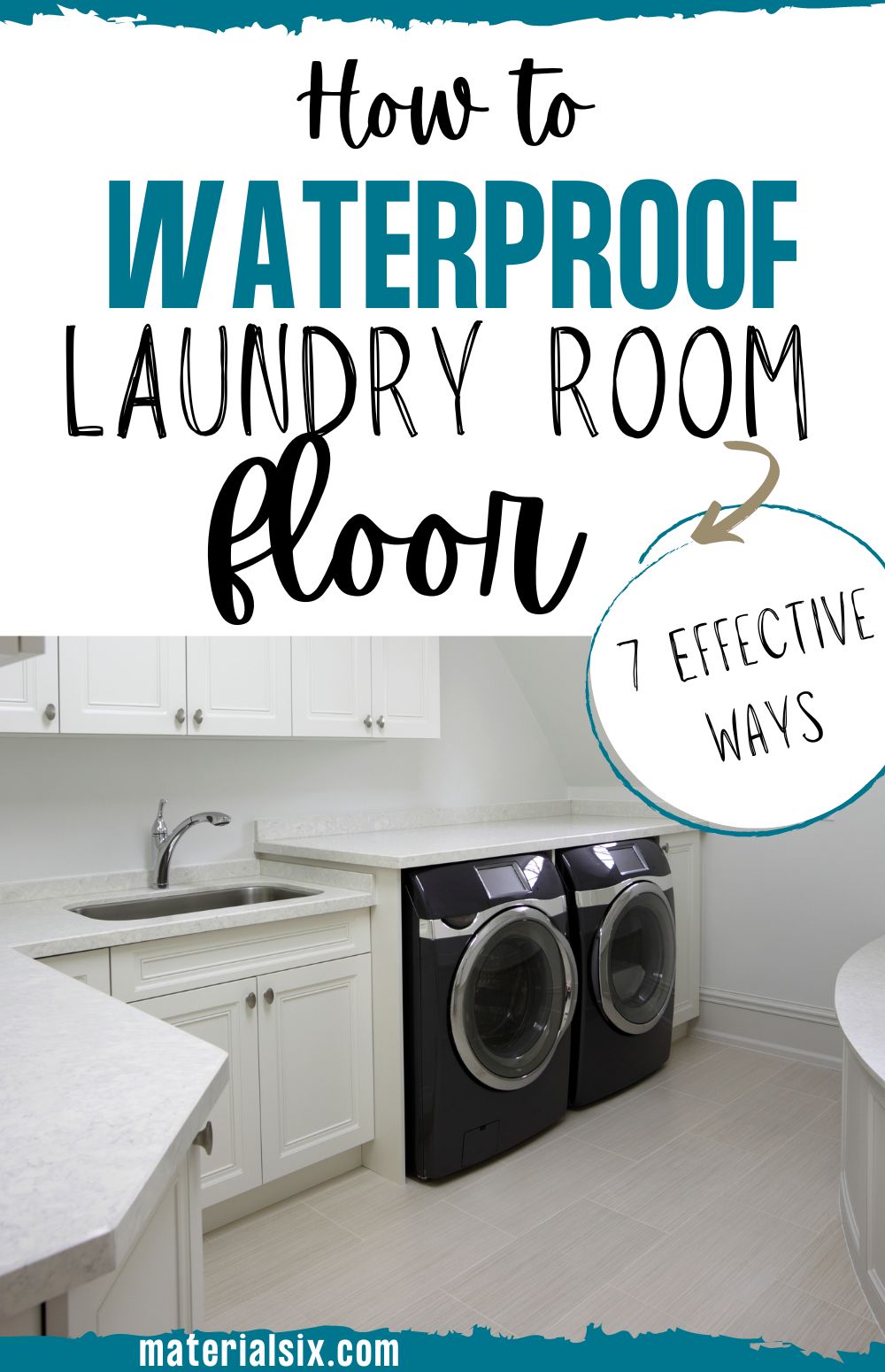 How To Waterproof A Laundry Room Floor