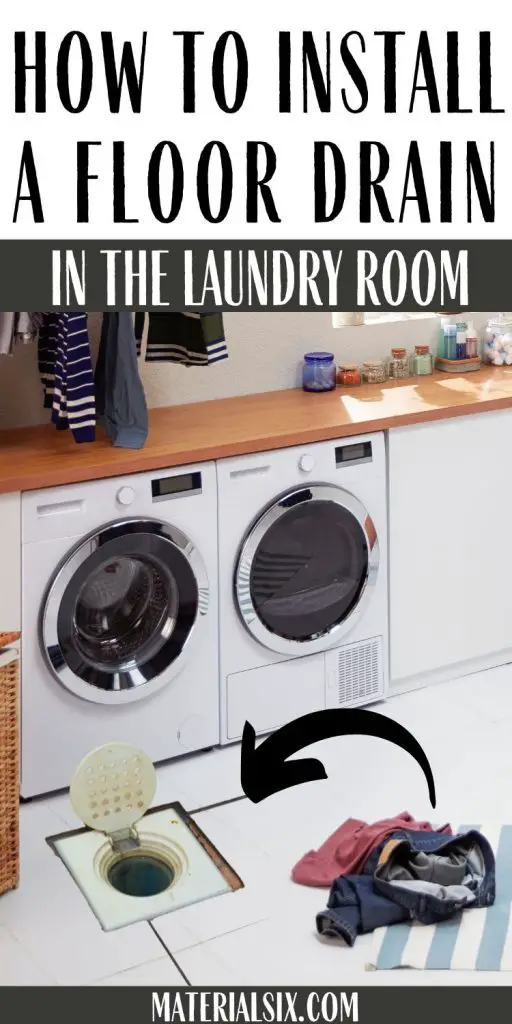 How to Install a Floor Drain in The Laundry Room (Helpful Tips)