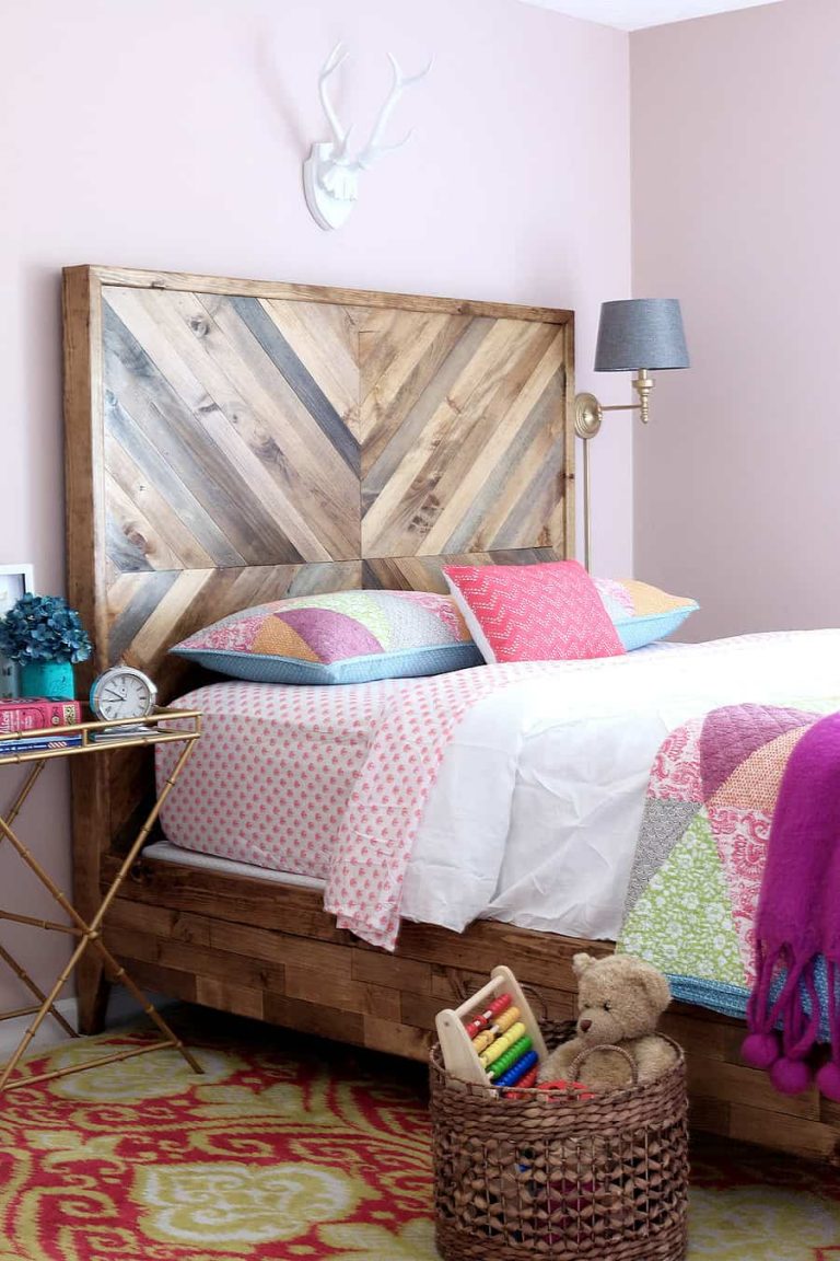 23 Easy & Cheap DIY Headboard Ideas (Creative Inspirations)