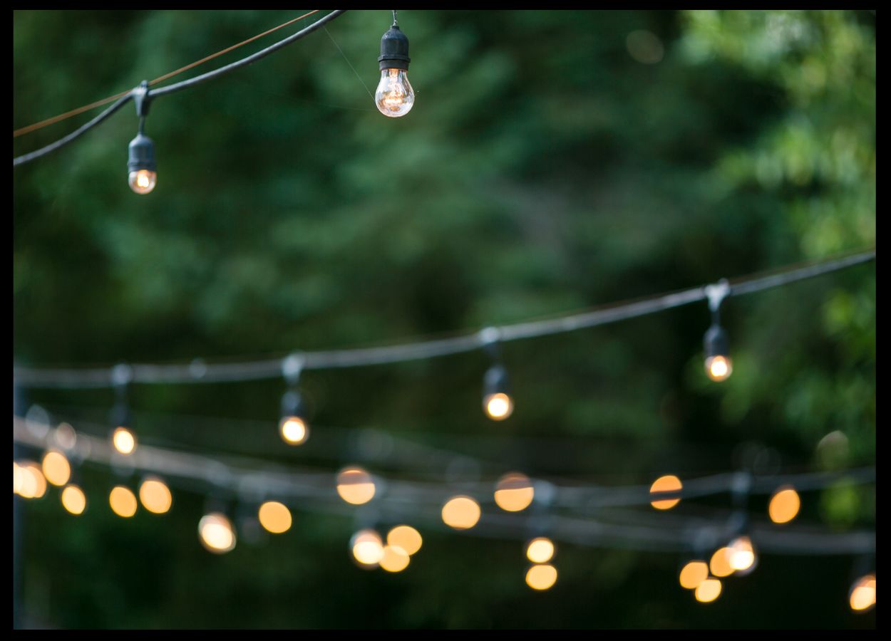 how to cut patio string lights