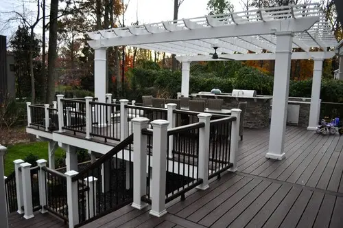 Modern and Sleek Monochrome Deck