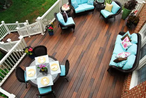 Varigated Wood Deck - Deck Color Ideas