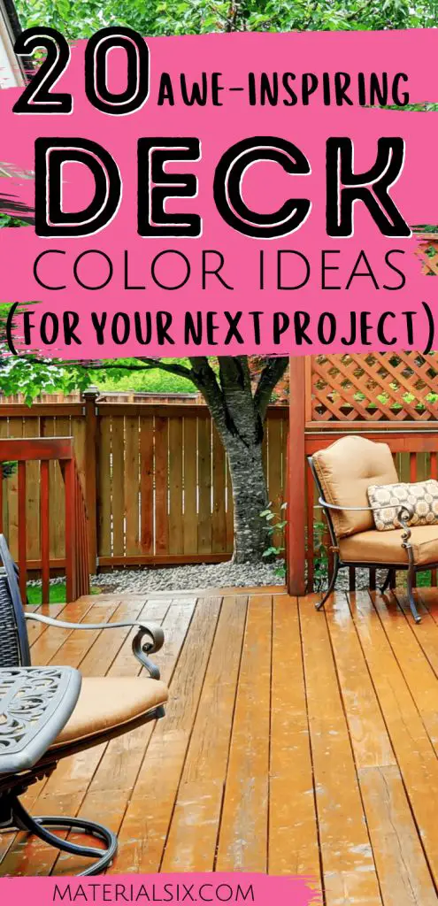 20+ Top Deck Color Ideas to Consider