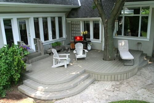 Muted Grey Deck Colors