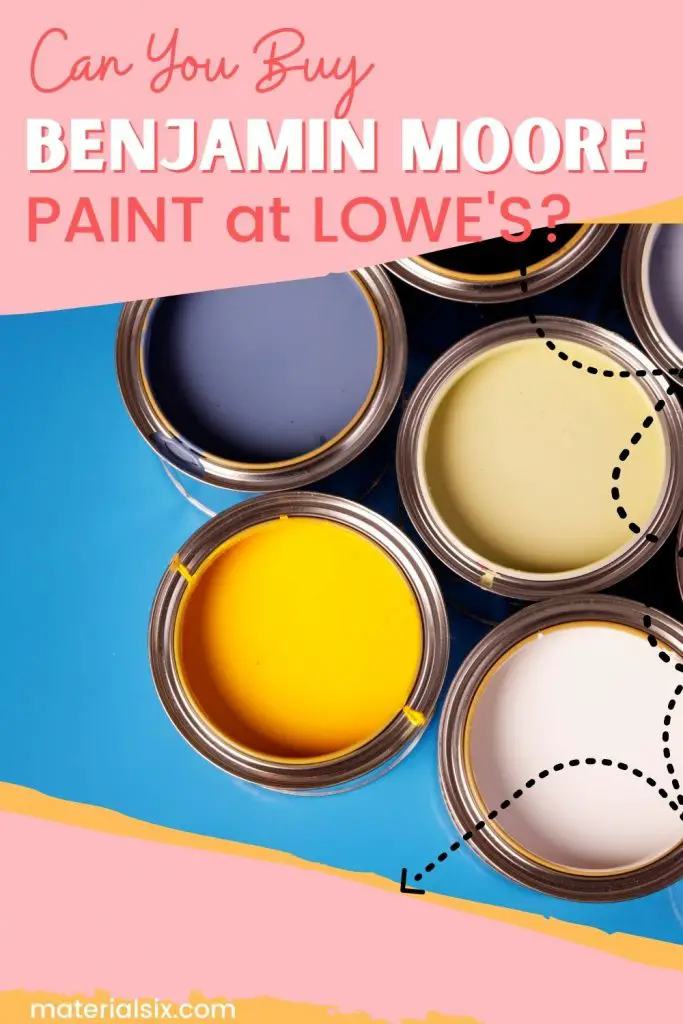 Can You Buy Benjamin Moore Paint at Lowe's? (+Guide)