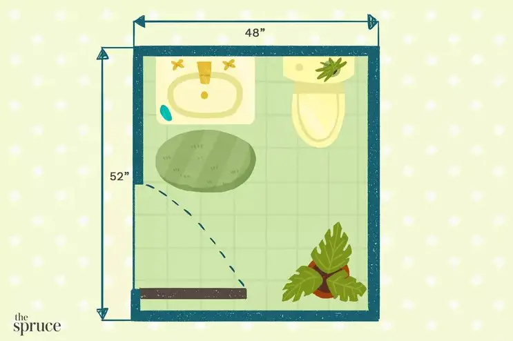 tiny bathroom floor plans