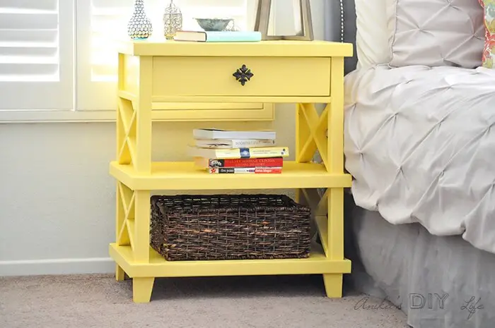 DIY Pottery Barn inspired Nightstand Anikas DIY Life