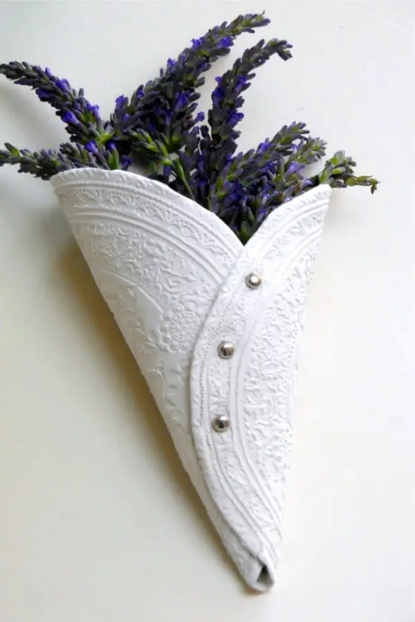 diy air dry clay planters