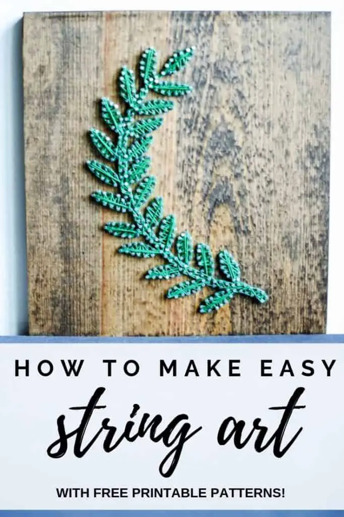 DIY String Art Pin