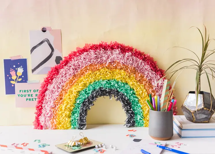 Tissue Paper Rainbow