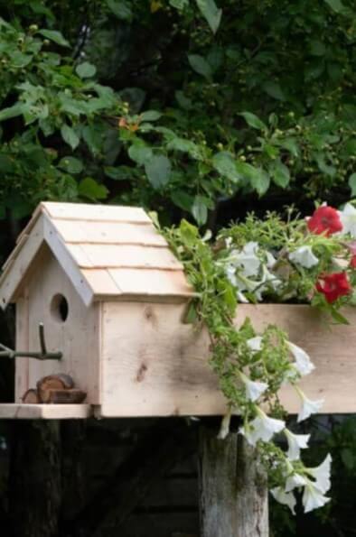 Birdhouse Planter