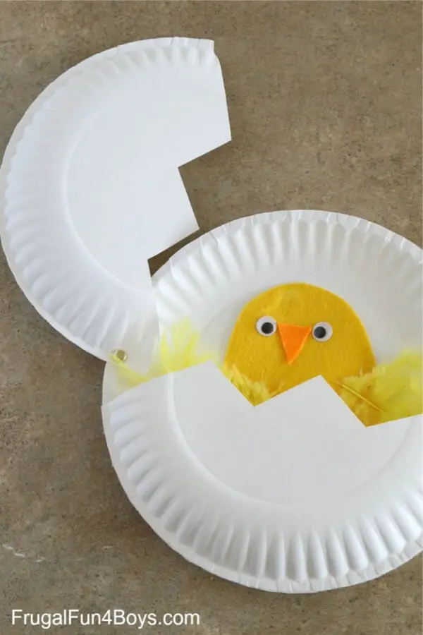 hatching chicks paper craft