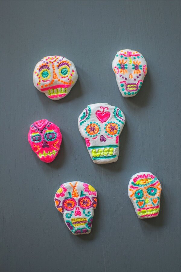 sugar skull bead craft