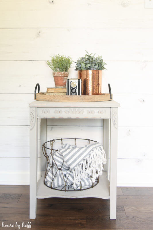 Side Table Makeover Using Chalk Paint