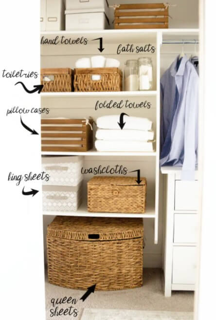 KonMari Linen Closet