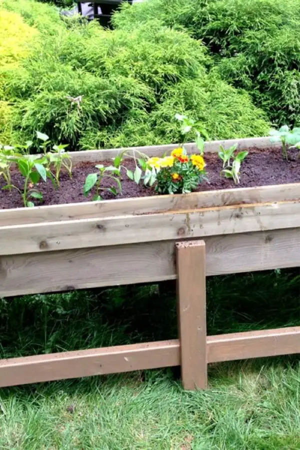 Wooden Garden Planter Box 