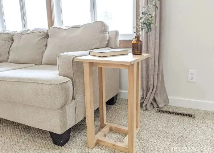 Geometric DIY End Table