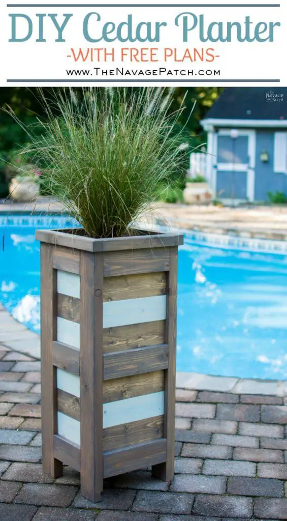 DIY Cedar Planter