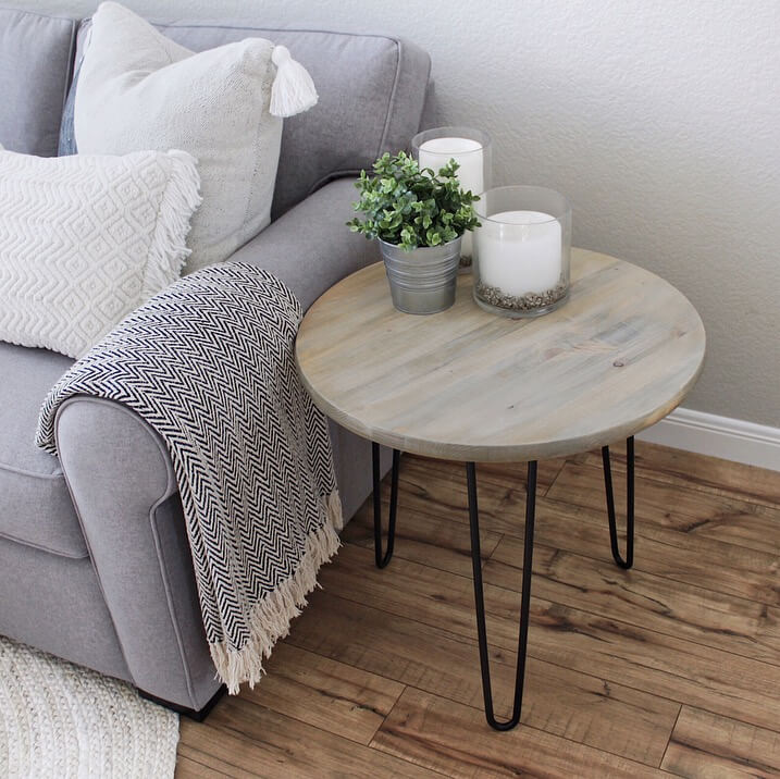 DIY Simple Hairpin Tables