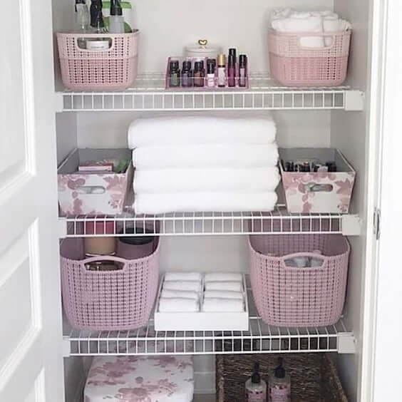 Smart Closet Linen Organization Ideas