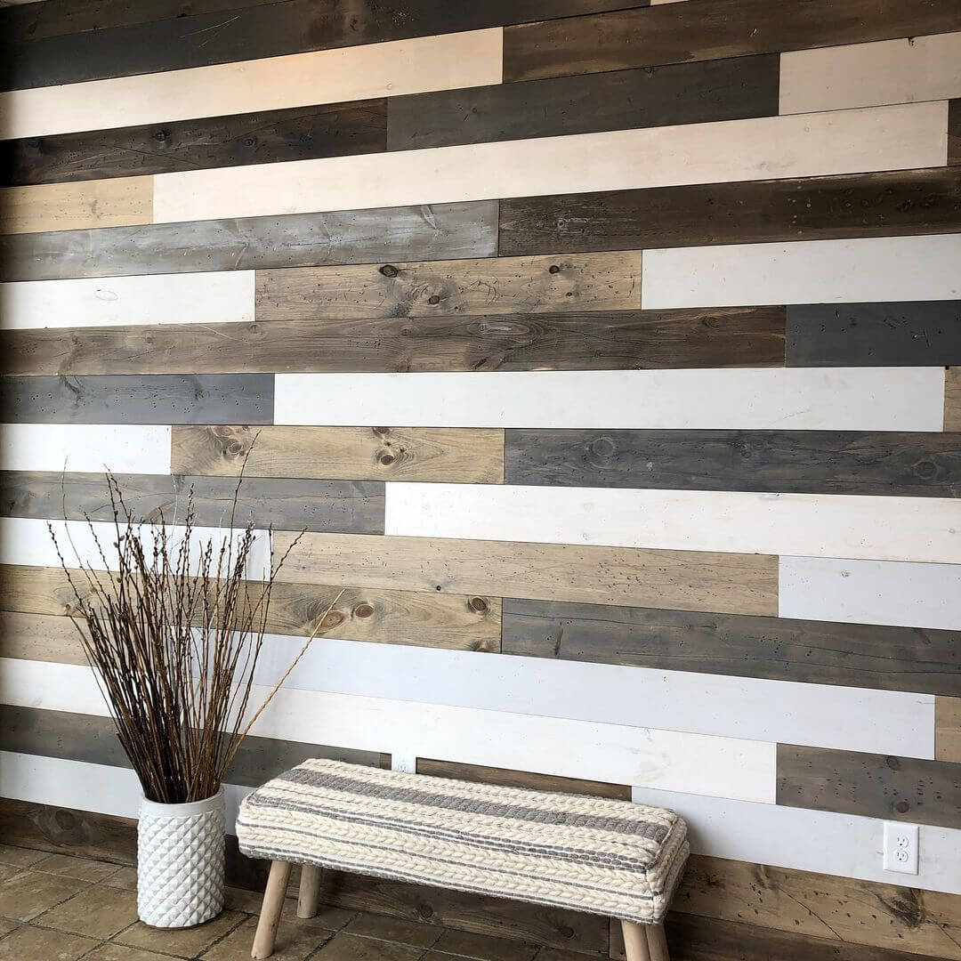 Entryway Wood Wall