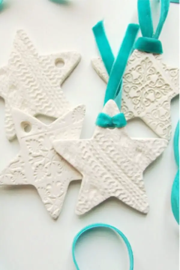 easy clay star art project