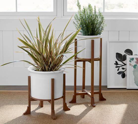 Pottery Barn Inspired Plant Stand