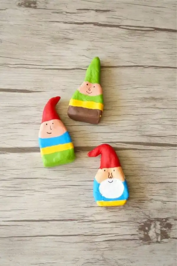 clay garden gnome craft