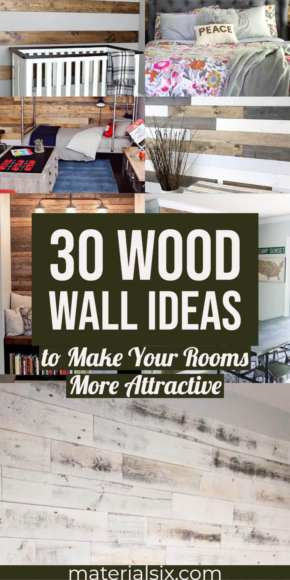 30 Wood Wall Ideas to Make Your Rooms More Attractive