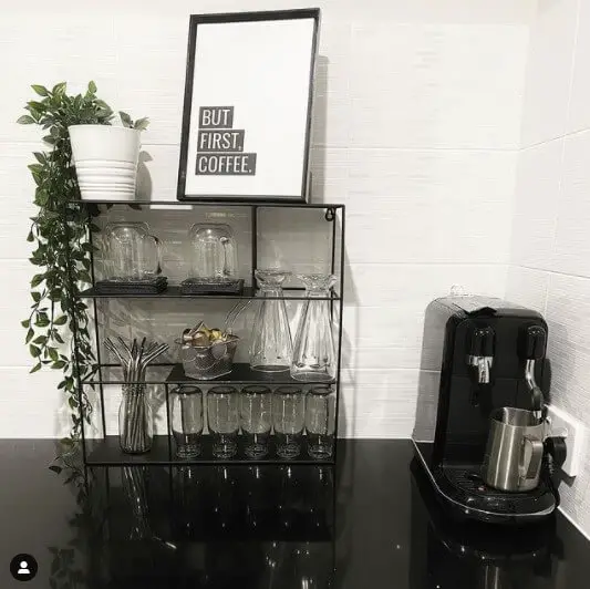 Small Coffee Shelf