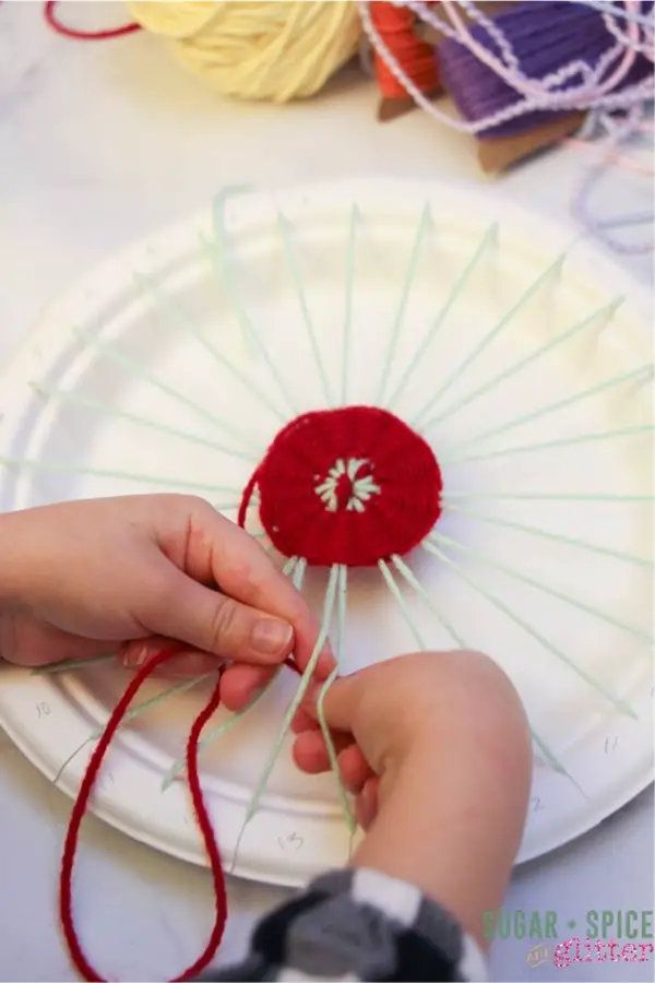 yarn art project for kids